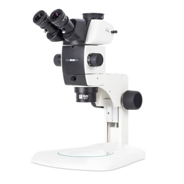Motic Zoom-stereomikroskop SM7TR-P A1X, trino, 8-56X, wd 90 mm, 7:1