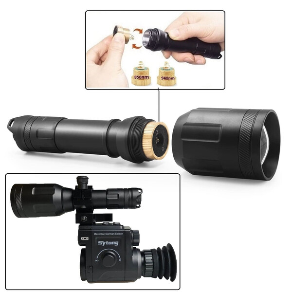 Maximtac HD-IR Pro Gen 3 LED-IR-lampa