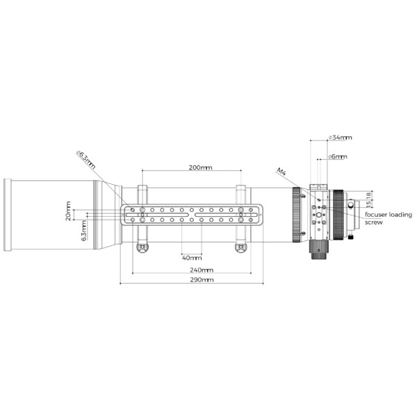 Askar Apokromatisk refraktor AP 120/840 Triplet OTA