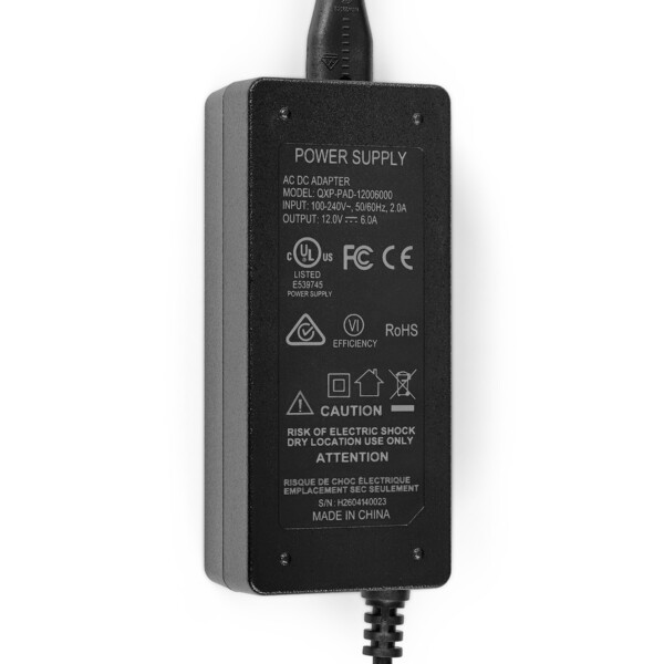 Omegon Strömförsörjningsenhet Euro-universaladaptrar 12 V/6 A, cigarettändaruttag