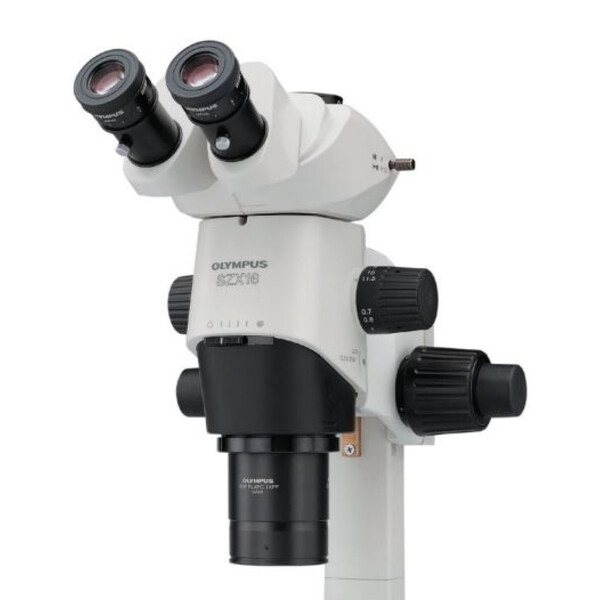 Evident Olympus Zoom-stereomikroskop SZX16, trino, 16,4:1, 7-115x, 60 mm, SZX2-ILLTQ LED