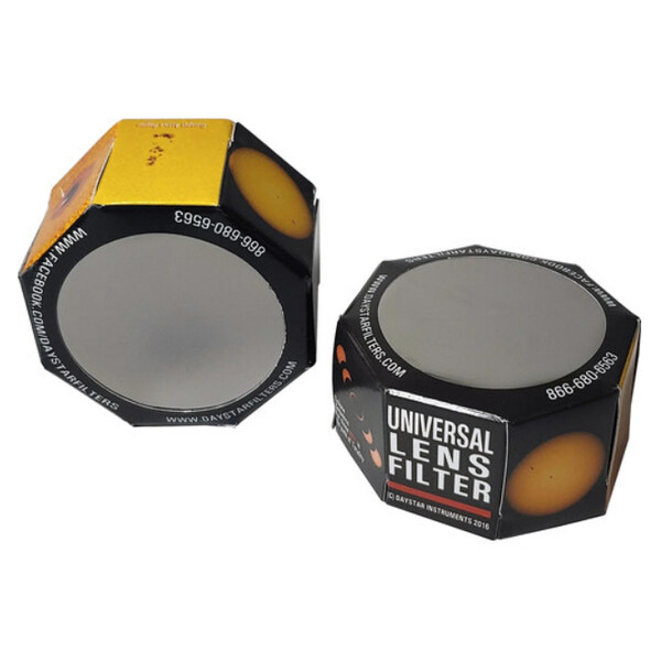 DayStar Solfilter White-Light Universal Lens (2-Pack, 50-69 mm)