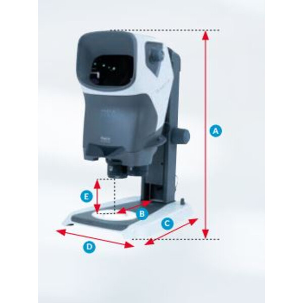 Vision Engineering Stereomikroskop MANTIS IOTA med ”Stabila bordsstativ” (utan objektiv) SMI211