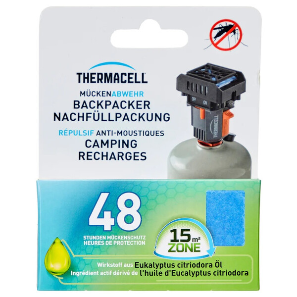 Thermacell Påfyllningspaket för Backpacker PT-19, 48 timmar