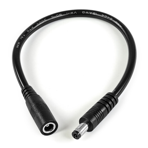 Omegon Kabel Adapter 5,5-2,5 (hona, stift) – 5,5-2,1 (hane)