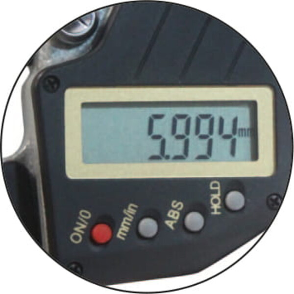 (SP) 25 mm digital skruvmått med spärr, 0,001 mm, DIN 863 – Metav IndustryLine