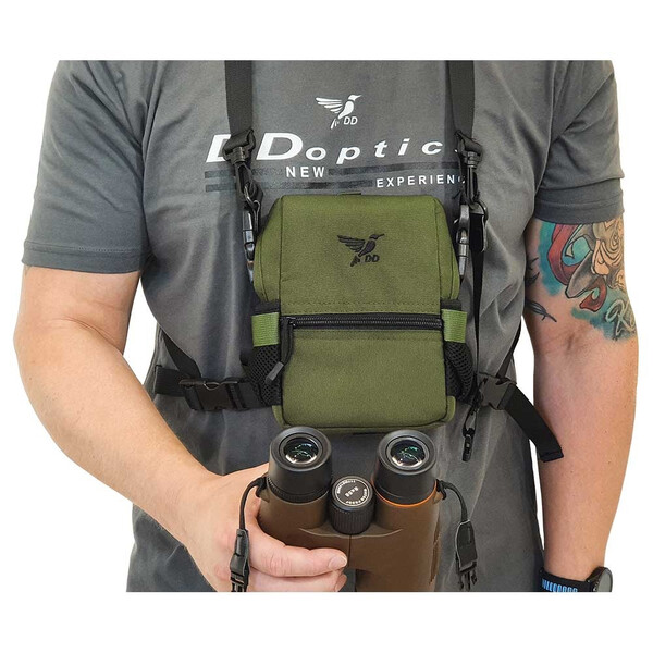 DDoptics Kikarfodral Harness grönt