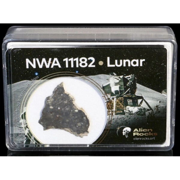 Alien Rocks Meteoriter Lunar NWA 11182 1,5–2 gram