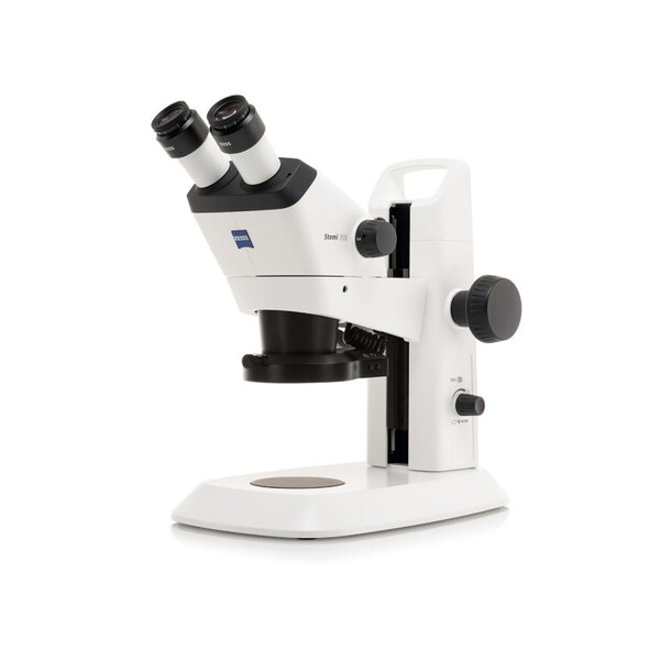 ZEISS Zoom-stereomikroskop Stemi 355, C Mat, trino, w.d. 110 mm, 10x/23, 5,5:1 , 7,2x-40x, AL, RL C LED, ESD
