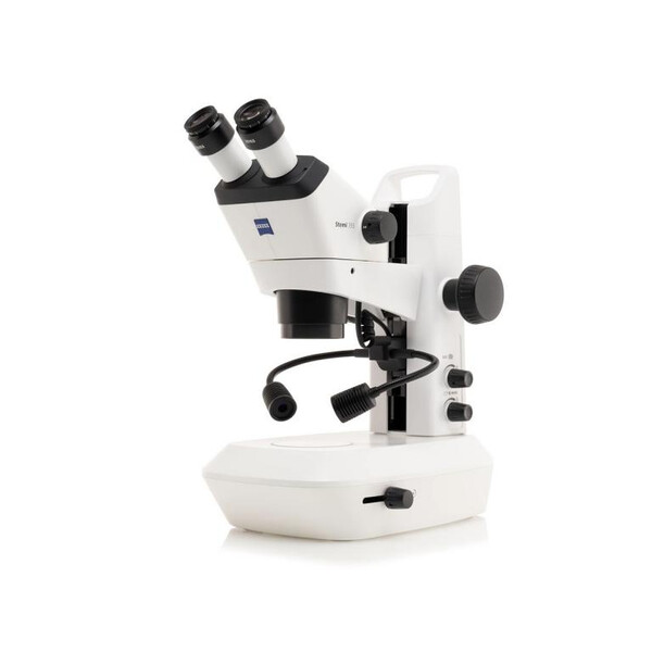ZEISS Zoom-stereomikroskop Stemi 355, C Lab, trino, BF, DF, w.d. 110 mm, 10x/23, 5,5:1 , 7,2x-40x, AL/DL, Spot C LED