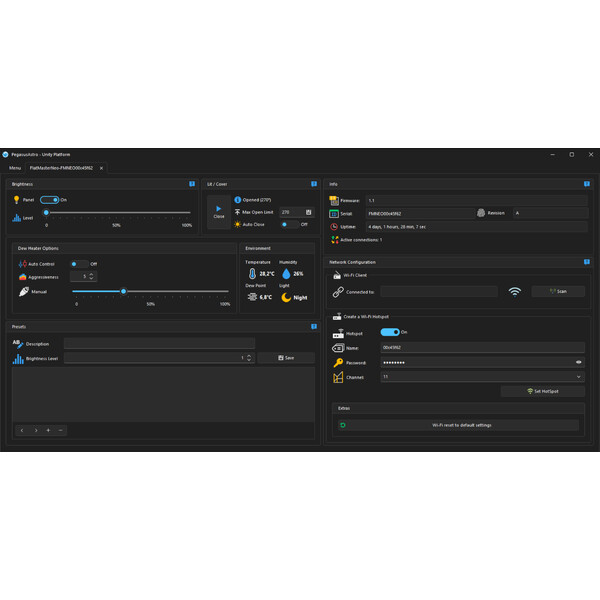 PegasusAstro flatfield-mask FlatMaster 120 Neo