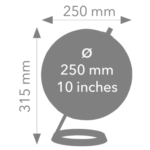 TROIKA Glob 23,5° 25 cm
