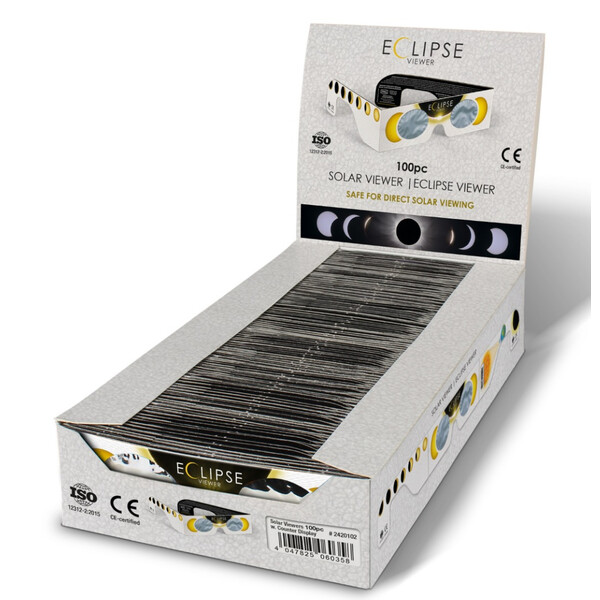 Baader Solförmörkelse Sofi observationsglasögon Solar Viewer AstroSolar® 100 stycken