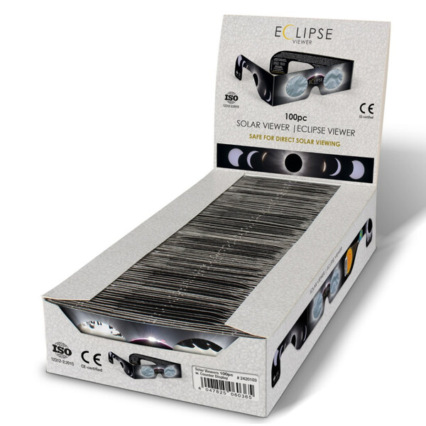 Baader Solförmörkelse Sofi observationsglasögon Solar Viewer AstroSolar® 100 stycken