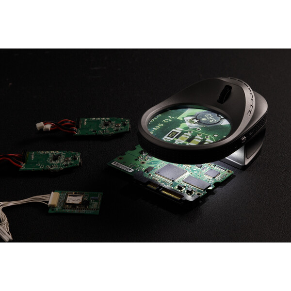FPS Micro Mouse elektronisk lupp – 5x till 10x zoom, kamera, UV-ljus och 2,8-tums skärm