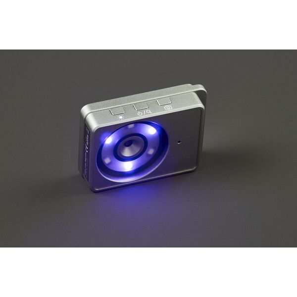 FPS Magic Loupe Cube elektronisk lupp – kompakt, 7x till 19x zoom, UV-ljus och 2,4-tums skärm