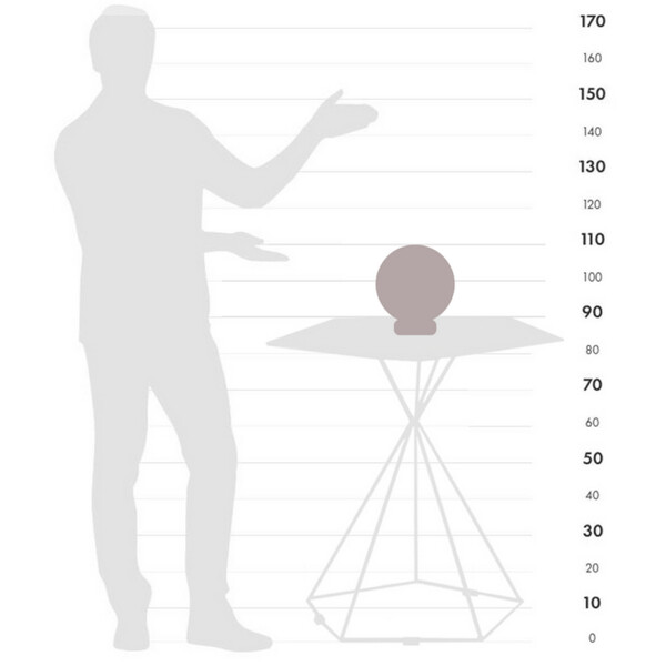 Zoffoli living Glob Orbis Techno Leather 22 cm