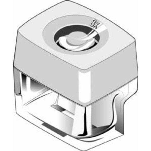 Euromex Lupp Microloupe 8x, 10 mm/100 delar