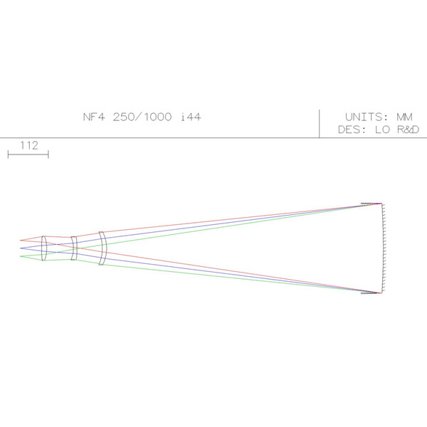 LOic Teleskop N 250/1000 NF4 i44 E