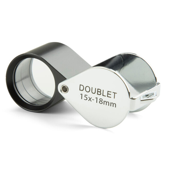 Euromex Aplanatisk lupp, PB.5018,15x, lins 18 mm