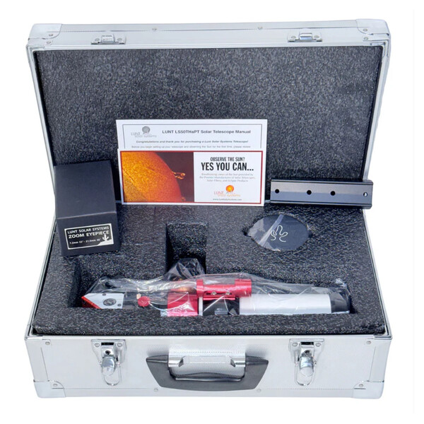 Lunt Solar Systems Solteleskop ST 50/350 LS50C Ha / B600 PT DS Premium PLUS Kit
