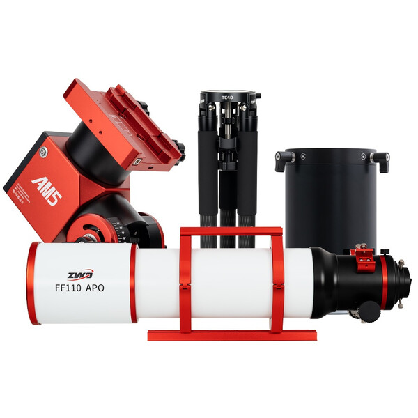 ZWO Apokromatisk refraktor AP 110/766 FF110 AM5N+PE200+TC40