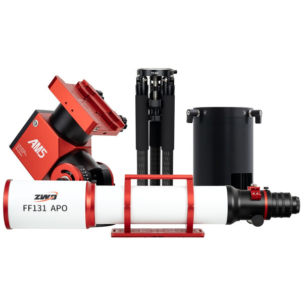 ZWO Apokromatisk refraktor AP 131/983 FF131 AM5N+PE200+TC40