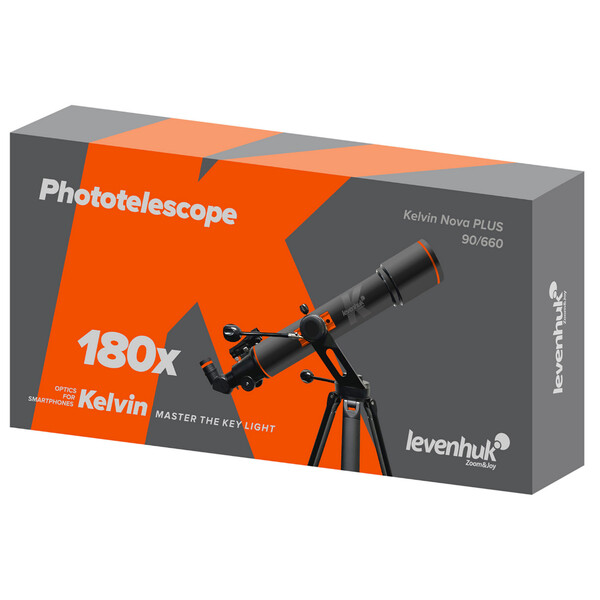 Levenhuk Teleskop AC 90/660 Kelvin Nova PLUS
