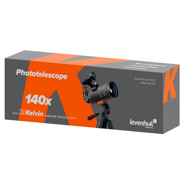 Levenhuk Maksutov-teleskop MC 70/750 Kelvin Nova PLUS