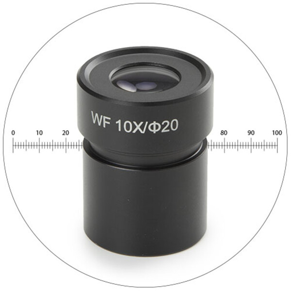 Novex Vidvinkelokular 50.811, WF 10x med mikrometer