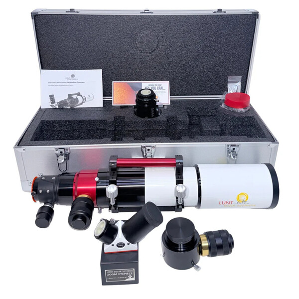 Lunt Solar Systems Solteleskop ST 100/700 LS100MT Ha / B1800 PT DS Premium PLUS Kit