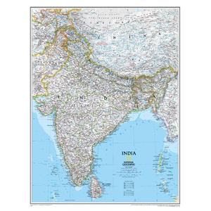 National Geographic Karta Indien