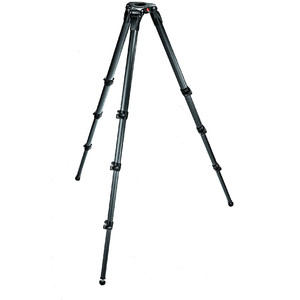Manfrotto Kolfiber-trebensstativ 536 MPRO med 75/100 mm halvkula