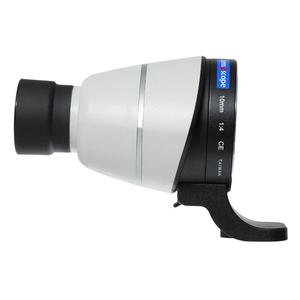 Lens2scope , för Canon EOS, vit, rak vy