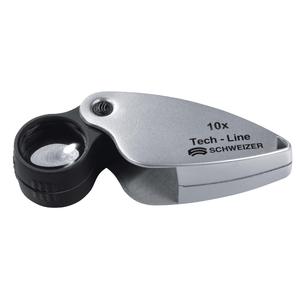 Schweizer Lupp Slagförstoringsglas Tech-Line 10x