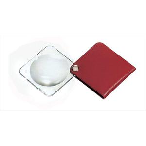 Eschenbach Lupp Impact förstoringsglas Classic 60 mm karminröd
