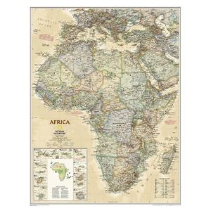 National Geographic Kontinentkarta Afrika