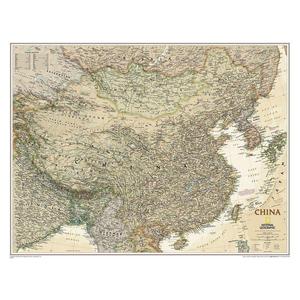 National Geographic Karta Kina