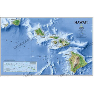 National Geographic Karta Hawaii (89 x 58 cm)