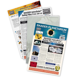 Baader filterfilm AstroSolar® Safety Film OD 5,0, 20x29 cm