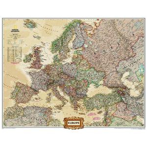 National Geographic Kontinentkarta Europa (117 x 91 cm)
