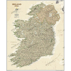 National Geographic Karta Irland (76 x 91 cm)