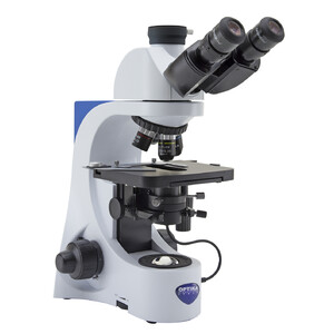 Optika -mikroskop B-383DK, trino, mörkfält, N-PLAN,100x W-PLAN, 40x-1000x