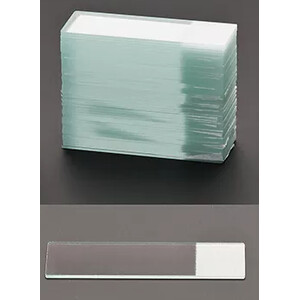 Windaus objektglas med etiketteringsfält, PU 50 st.