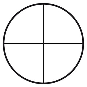 Motic , hårkors i trådkors (Ø25 mm)