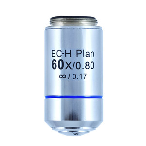 Motic Objektiv CCIS plan, akromatisk EC-H PL 60x/0,80 (AA=0,35 mm)