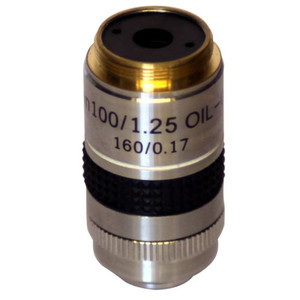 Optika Objektiv M-059, 100x olja med irisdiaphragma för Mörkfält för B-380, B-500