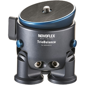 Novoflex Aluminium-trebensstativ TrioBalance 3-benad stativbas med nivellering