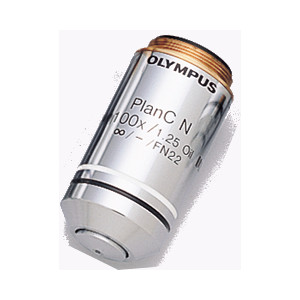 Evident Olympus PLCN 100XO/1,25 Plant, akromatiska objektiv med oljeimmersion