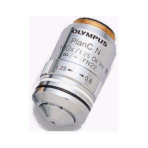 Evident Olympus PLCN 100xOl/0,6-1,25 Plant, akromatiskt Objektiv